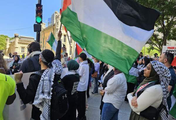 Hundreds rally in Chicago for a ceasefire in Gaza