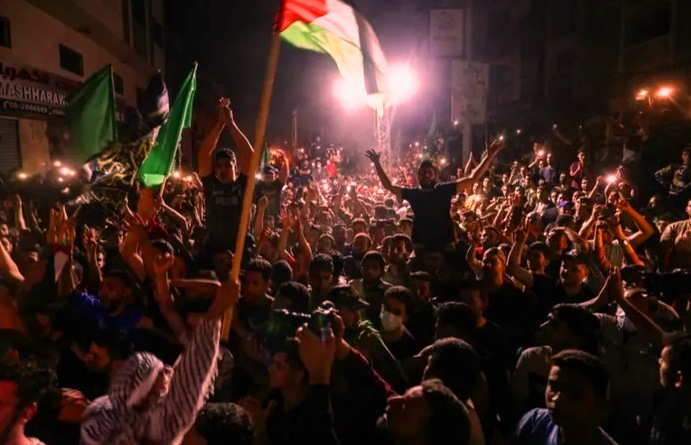 مسيرة بـ"جنين" فجر الاثنين تنديدا بمجزرة الاحتلال في رفح الفلسطينية