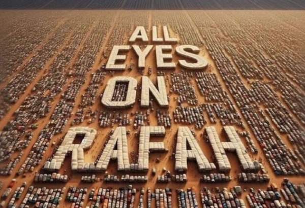 مشارکت میلیون‌ها نفر در پویش "همه چشم‌ها به رفح"