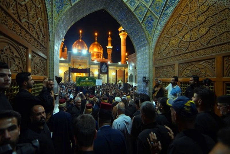 اهتزاز پرچم عزا در آستان مقدس کاظمی در سالروز شهادت امام جواد(ع)  <img src="/images/picture_icon.png" width="13" height="13" border="0" align="top">