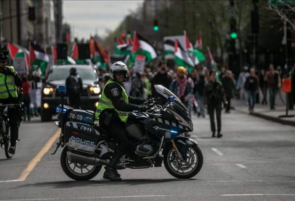 Montreal police fire tear gas at pro-Palestinian protesters at Canadian university