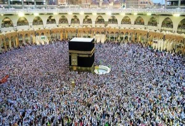 حضور بیش از یک میلیون و نیم مسلمان برای ادای مناسک حج در مکه مکرمه