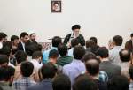 Leader meets with Iranian talented students