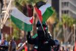 راهپیمای خودرویی حمایت از فلسطین در شهر ازمیر ترکیه