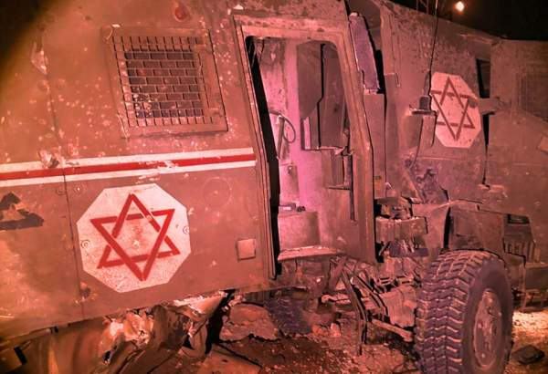 مقتل قائد فرقة قنص وإصابة 17 بتفجير آلية للاحتلال خلال اقتحام جنين