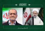 Iran’s Islamic unity center felicitates president-elect Pezeshkian on victory