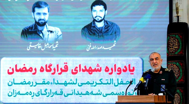 اللواء سلامي: ندعم جبهات المقاومة وسندخل ميادين الحرب إذا لزم الأمر