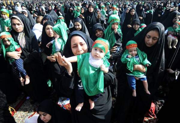 اجتماع بزرگ شیرخوارگان حسینی در تهران برگزار شد