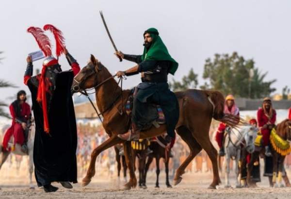 Passion play shows martyrdom of Hazrat Abbas on day of Tasua (photo)  <img src="/images/picture_icon.png" width="13" height="13" border="0" align="top">