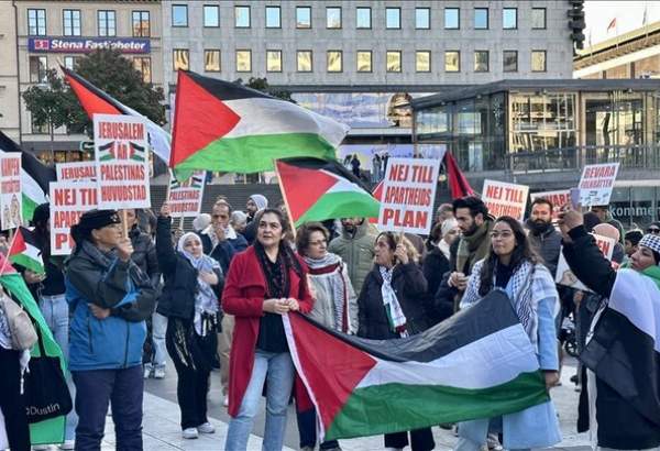 Rassemblements pro-palestiniens à Stockholm  