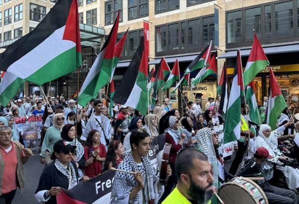 سرکوب تظاهرات ضدصهیونیستی توسط پلیس برلین