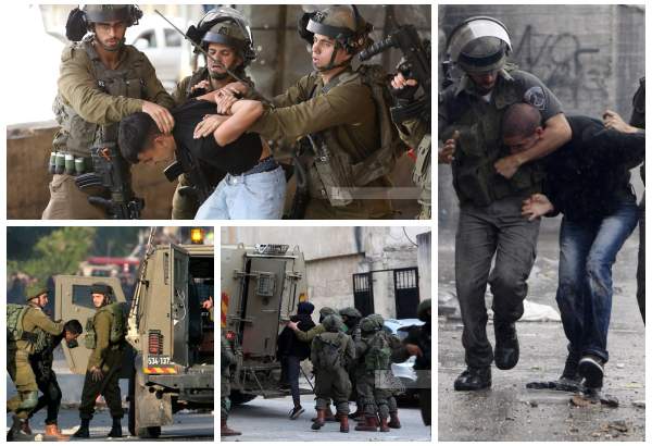 9,750 Palestinians detained by Israeli forces since October 7th