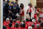 US anti-Israel protesters detained in Congress building