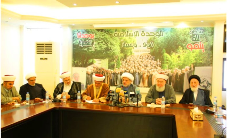 تجمع العلماء المسلمين في لبنان : الجبهة الشمالية ستبقى داعمة ومساندة لغزة حتى يتوقف العدو عن مجازره