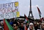 2024 کے اولمپک کھیلوں کے آغاز کے موقع پر پیرس میں صیہونیت مخالف مظاہرے
