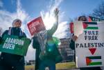 Pro-Palestine protesters in South Korea, US demand end to Israeli war on Gaza (video)  <img src="/images/video_icon.png" width="13" height="13" border="0" align="top">