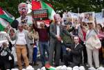 ‘End the Genocide’: Protest held outside Ireland’s parliament amid US delegation visit