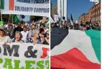 Dublin witnesses mass protest against Israeli aggression on Gaza