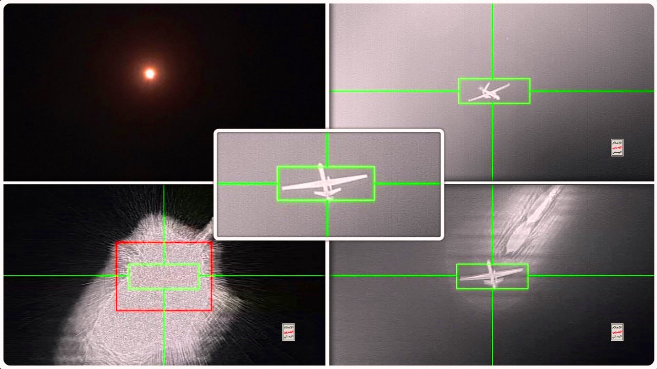 للمرة الثامنة.. صنعاء تسقط طائرة MQ-9 الأمريكية في أجواء مأرب باليمن