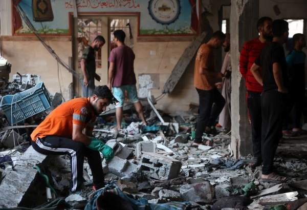 Rights group documents rising number of schools-turned-shelters struck by Israel