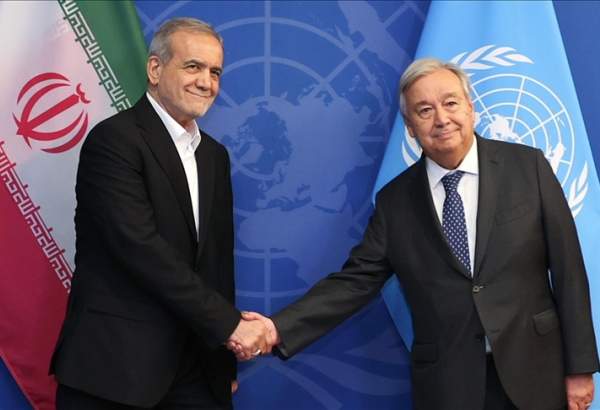 UN chief discusses Gaza, Lebanon and Yemen in meeting with Iranian president