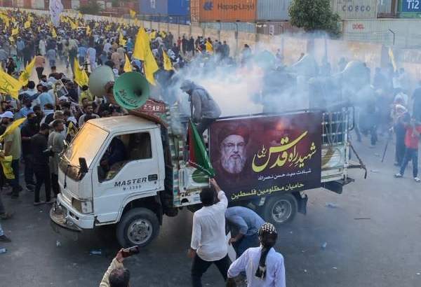 Clashes erupt amid Pakistan protest over Israeli assassination of Hezbollah leader