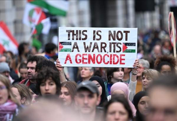 Thousands rally in Brussels to demand cease-fire in Gaza, Lebanon