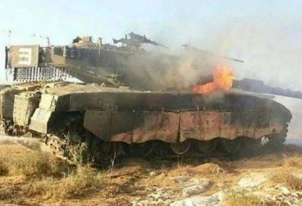 Le Hezbollah frappe six chars israéliens Merkava dans le sud du Liban