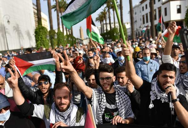 Moroccans hold nationwide rallies in support of Gaza