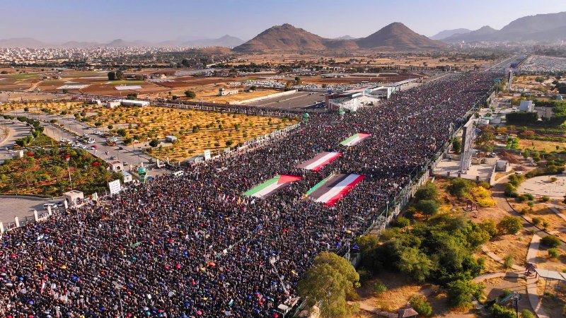 المسيرات المليونيّة تتجدد في صنعاء.. جاهزون لردع أيّ عدوان