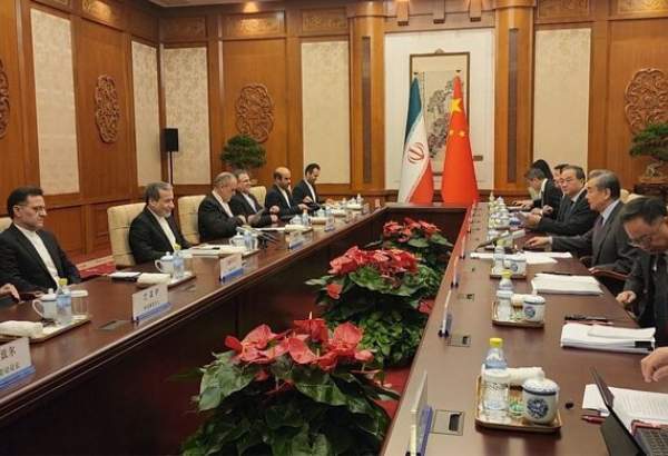 Iran, China FMs Discuss Bilateral, Regional Issues in Beijing