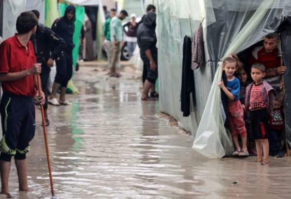 Heavy rains destroy tents, unleash floods in Gaza refugee camps (video)  