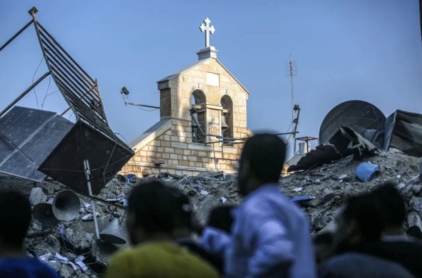 مصدر مسيحي مسؤول : الفلسطينيون يستقبلون العام الجديد باستمرار صمت العالم على إبادتهم