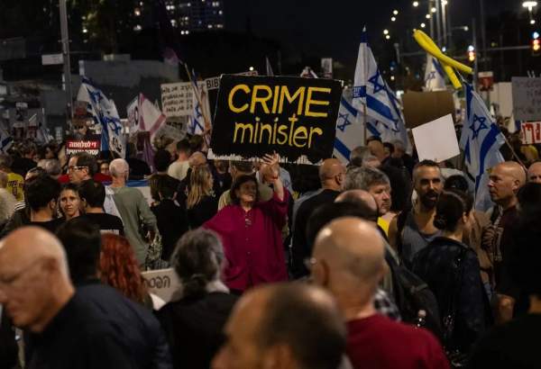 Scores protest in Tel Aviv to condemn Israel’s genocidal war, death of children in Gaza