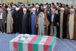 Leader performs funeral prayer for two slain judges in Tehran (photo)  <img src="/images/picture_icon.png" width="13" height="13" border="0" align="top">